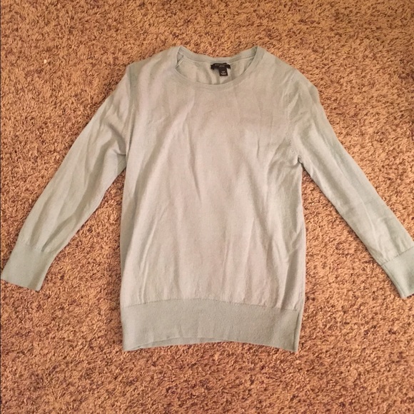 Ann Taylor light-blue sweater