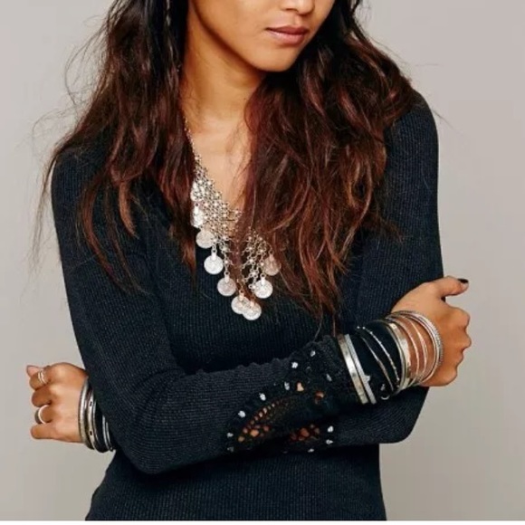 Free People Synergy Thermal XS Black