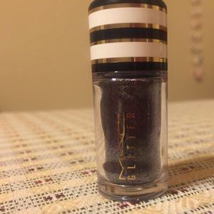 MAC black glitter