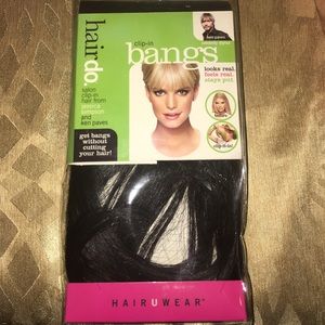 Clip in bangs