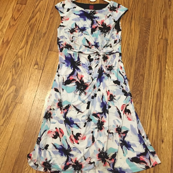 212 Collection Size M Floral Sheath Dress - Picture 1 of 1