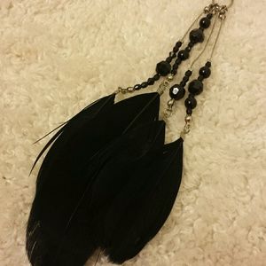 Feather necklace