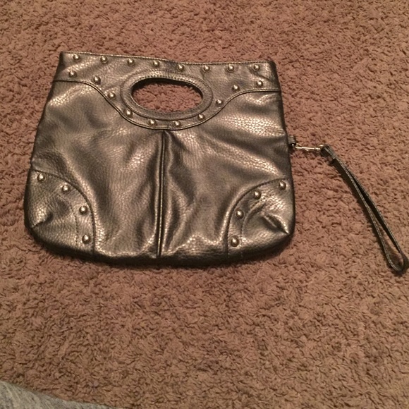 Gorgeous silver hand bag