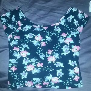 Flower Crop Top