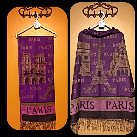 Gorgeous original scarf from Paris 12/2015 - Picture 2 of 3