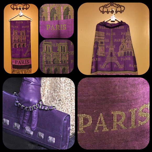 Gorgeous original scarf from Paris 12/2015 - Picture 3 of 3