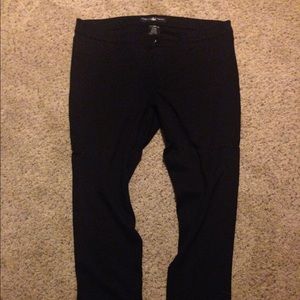 Source of wisdom black stretch pants.