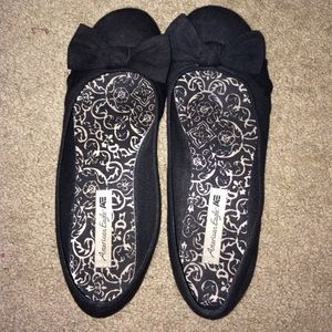 Black flats