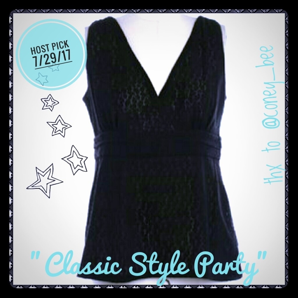🎉HP🎉MICHAEL Michael Kors Black Tank Top
