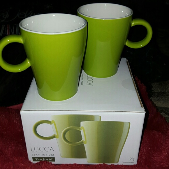Tea Forte LUCCA Ceramic Mugs