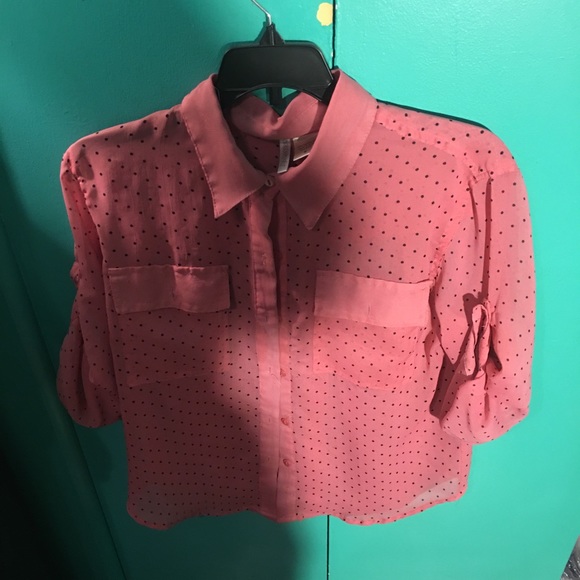 Pink blouse