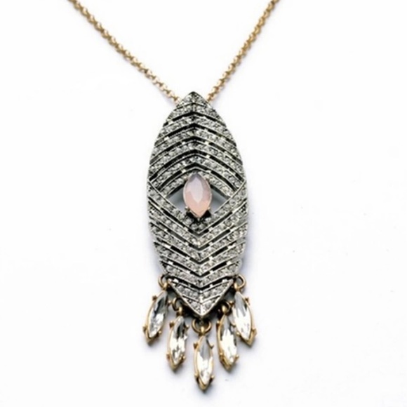 Marquise Statement Necklace