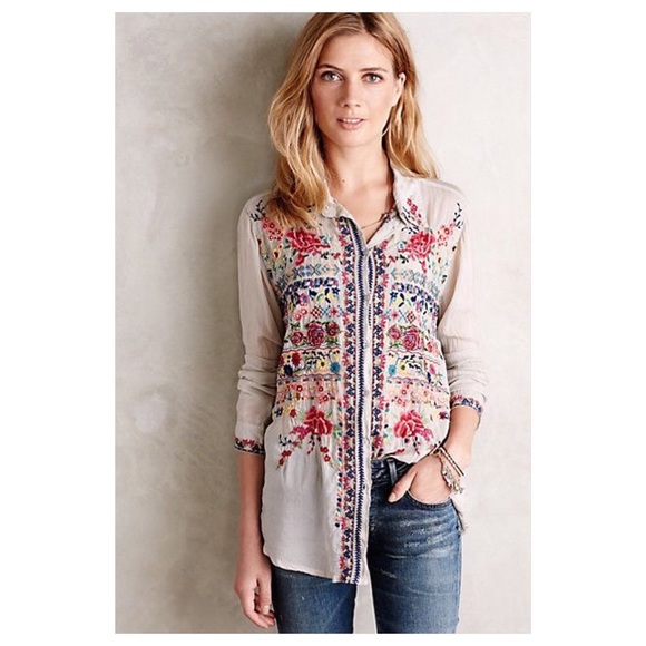 ⭐️Wish List⭐️ Anthropologie Hersilia Buttondown