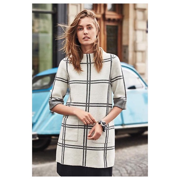 ⭐️Wish List⭐️ Anthropologie Paned Sweater Tunic