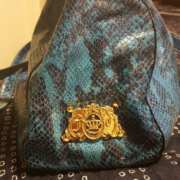 Juicy Couture snakeskin bag