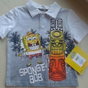 18m Sponge bob shirt