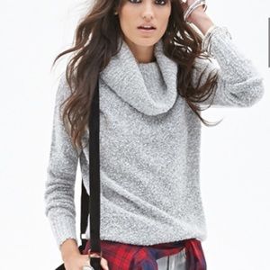 Forever 21 cowl neck sweater
