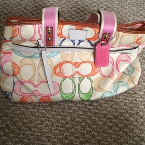 Coach Scribble C tote