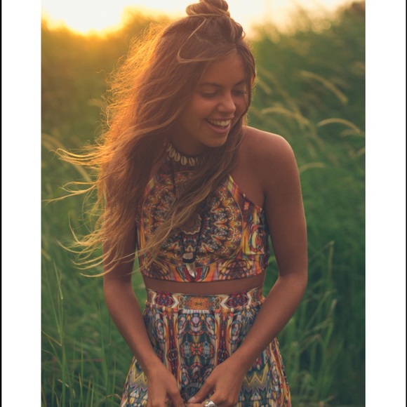 Liberation Heart Psychedelic Halter