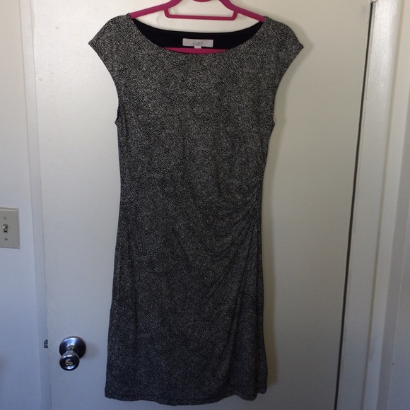 Black Speckled Ann Taylor Loft Dress