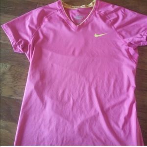 Nike Pro Combat Pink Top