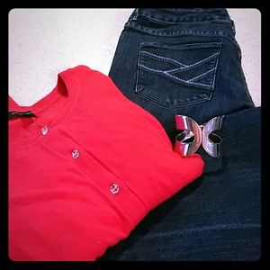 The Limited stretchy bootcut jeans