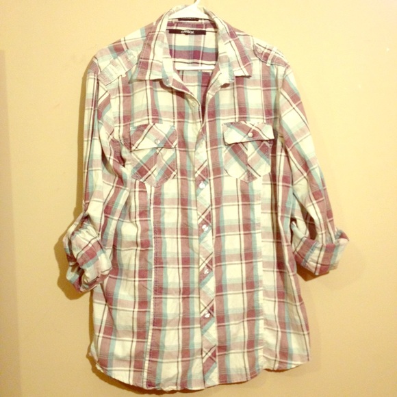 Mens Carbon Button down shirt