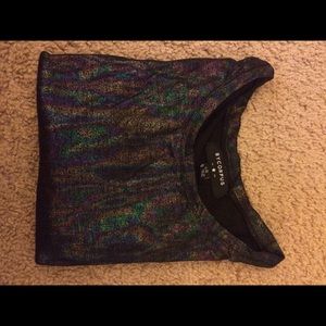 Holographic crop top from Urban Outfitters