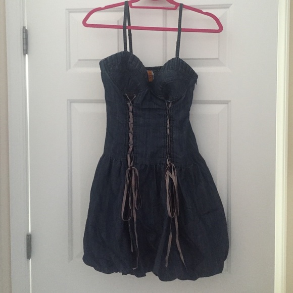 Denim dress