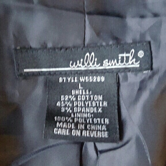 Willi Smith Women's Dark Blue 3 Button Blazer - Picture 2 of 4