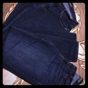 Two pairs of Old Navy Sweetheart jeans, size 6