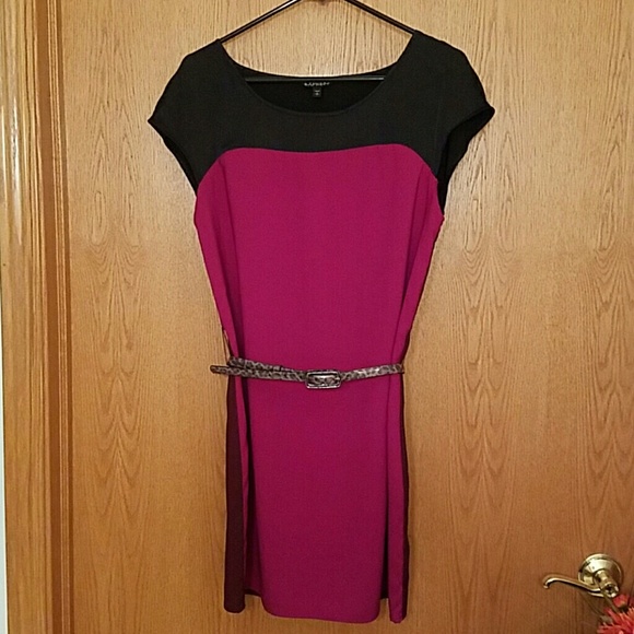 Express Purple/Plum Party Dress