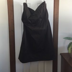 Brown cocktail dress