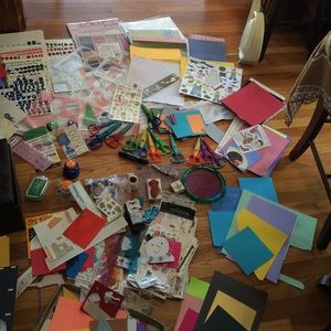 Scrapbooking supplies
