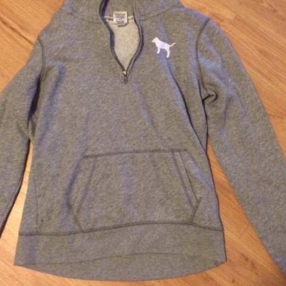 vs pink 1/4 zip. on hold for Flynn