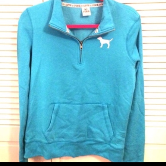 vs pink 1/4 zip. 💕 ON HOLD DO NOT BUY