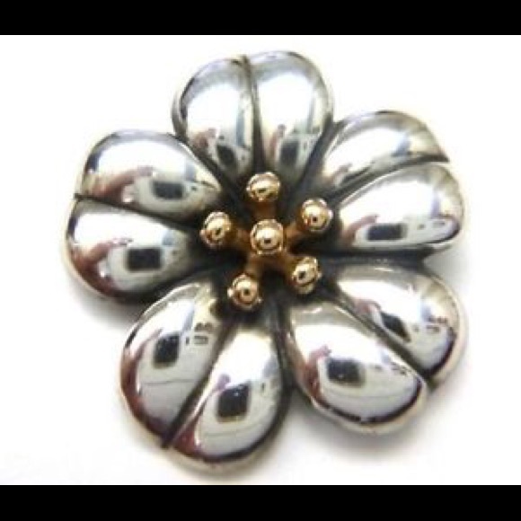 ISO James Avery April Flower Pin/Pendant