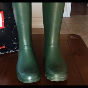 Hunter huntress boots size 8