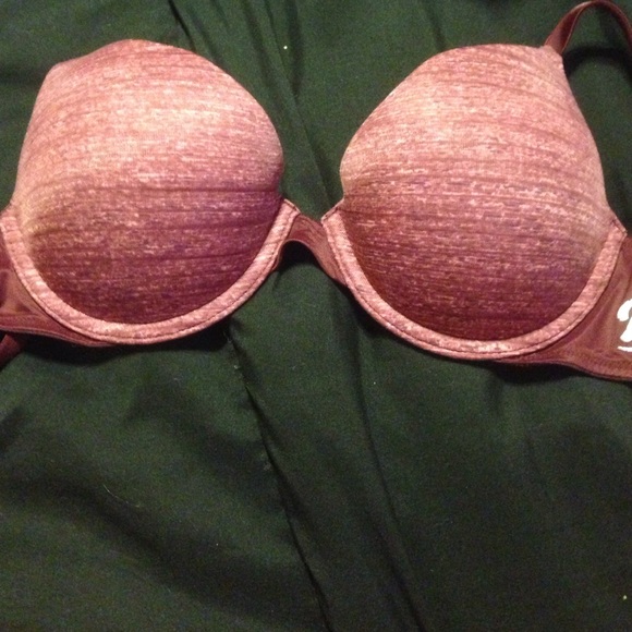 Maroon Victoria secret bra