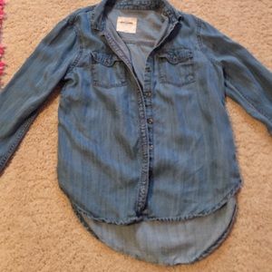 Abercrombie denim button down!