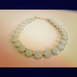 Banana Republic Mint & Gold necklace