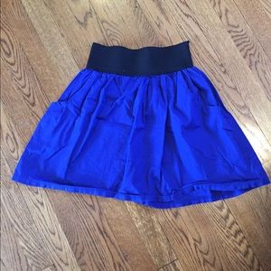 Blue skirt