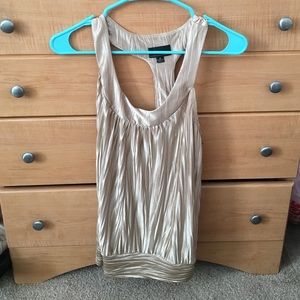 Gold formal tank