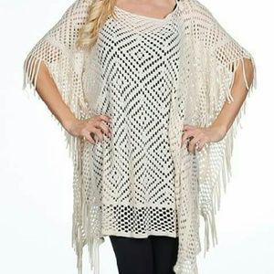 Cream Shawl
