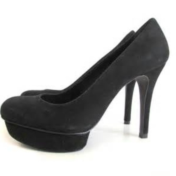 Tory Burch Camille Black Platforms