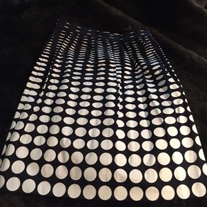 J Crew Polka Dot Skirt
