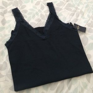 Hollister Navy Blue Tank