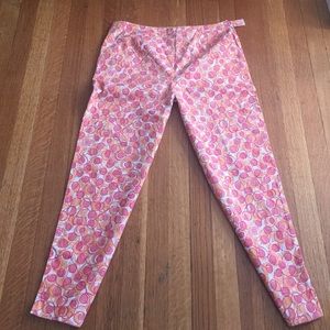 🌸🌺Talbots Stretch Geometric Print Pants🌺🌸