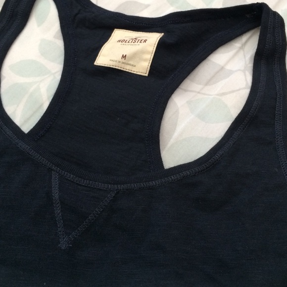 Hollister Navy Racerback Tank - Picture 2 of 2