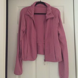 Lululemon long sleeve jacket. Dusty pink color.